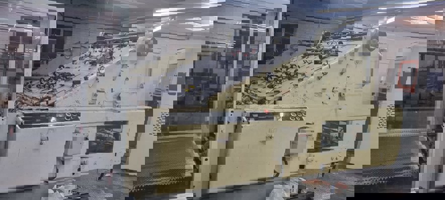 Hot Foil Stamping Miller Johannisberg Cylinder – Converted