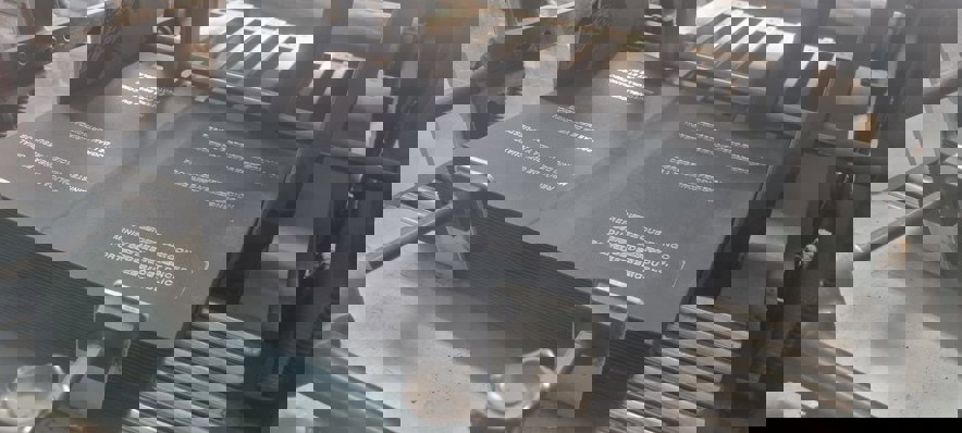 Hot foil and embossing Gietz MF Jacket