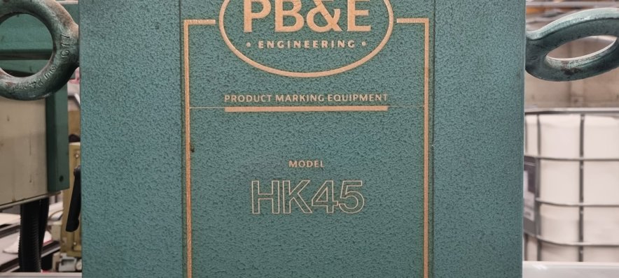 Hot foil embossing machines PB&E HK45