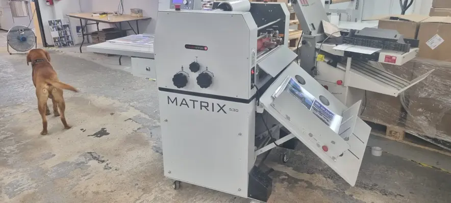 Laminating and coating Matrix 530 Single-sided thermal laminator