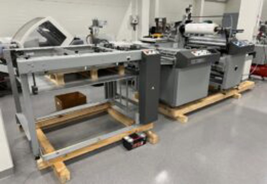 Laminating machines Komfi Delta 76 Stacker