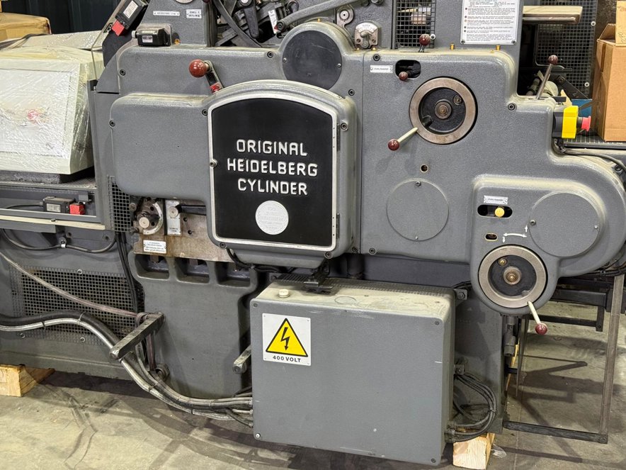 Letterpress Heidelberg Cylinder S