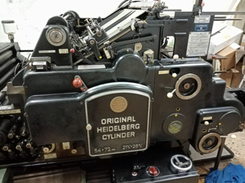 Letterpress Heidelberg Cylinder S