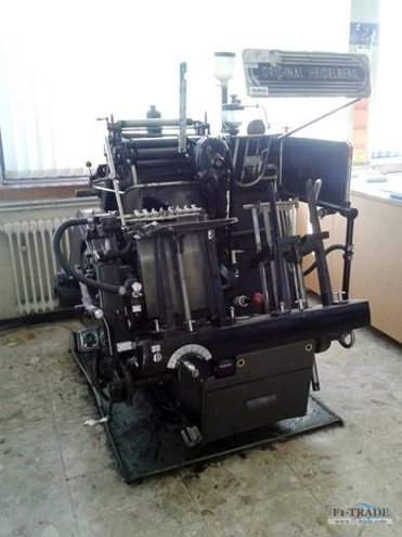 Letterpress Heidelberg OHT