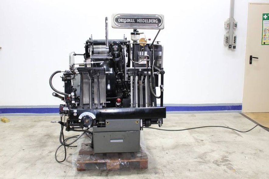 Letterpress Heidelberg OHT