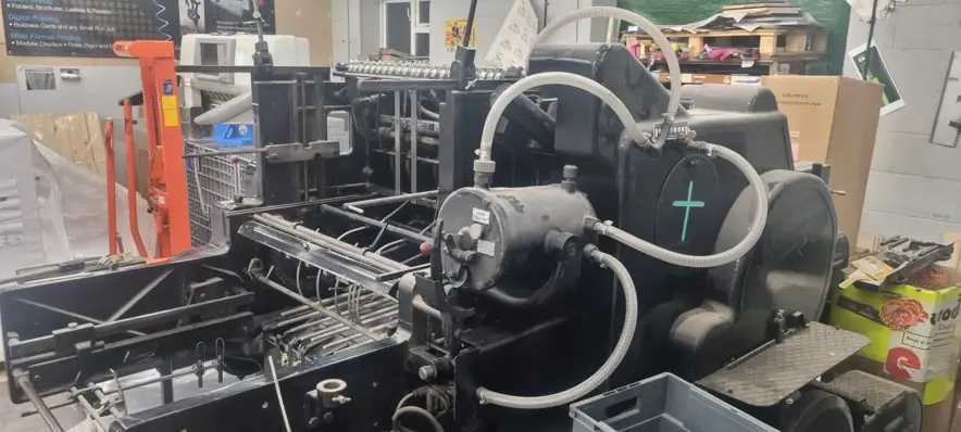 Letterpress Heidelberg Cylinder S