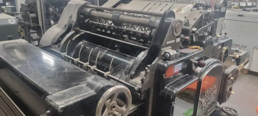 Letterpress Heidelberg Cylinder S
