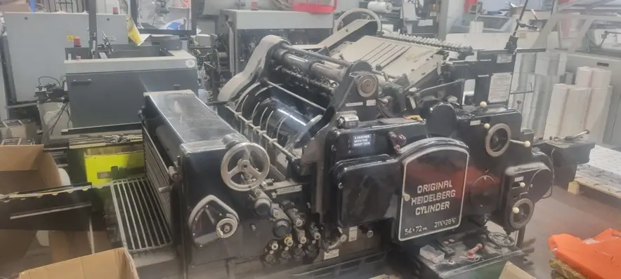 Letterpress Heidelberg Cylinder S