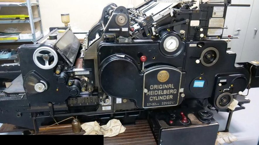 Letterpress Heidelberg SBG