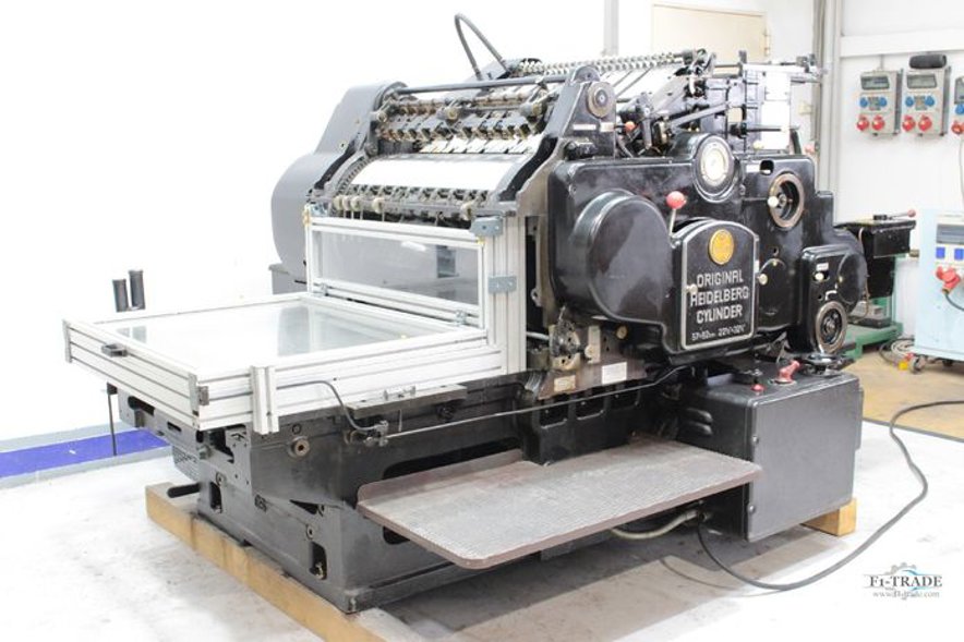 Letterpress Heidelberg SBB