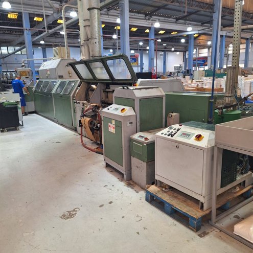 Perfect binder lines Muller Martini Acoro A7