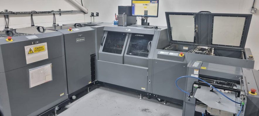 Saddle Stitcher Duplo DBMi Saddle Stitch System with DSF-2200