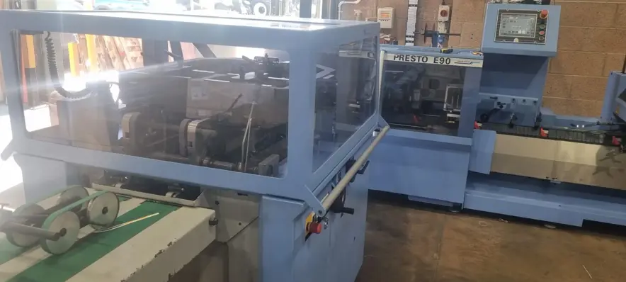 Saddle Stitcher Muller Martini PRESTO E 90