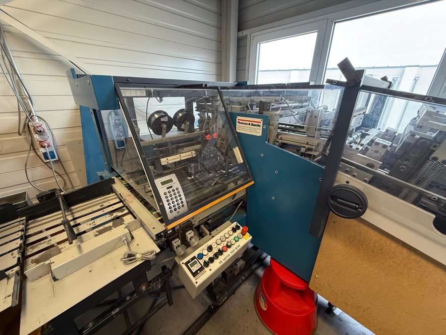 Saddle Stitching Lines Theisen & Bonitz  tb sprint 304 QSM