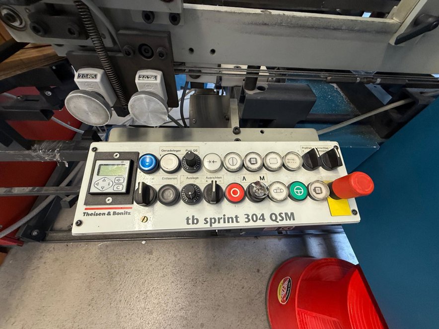 Saddle Stitching Lines Theisen & Bonitz  tb sprint 304 QSM