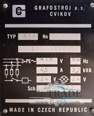 Sheet Fed / Offset Adast Dominant 414