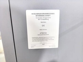 Sheet Fed / Offset Heidelberg GTO 52-4