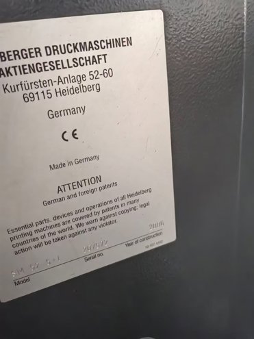 Sheet Fed / Offset Heidelberg SM52-5H+L