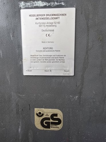 Sheet Fed / Offset Heidelberg Speedmaster SM 52-2