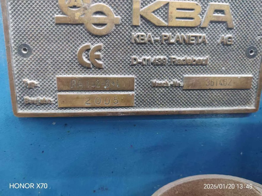 Sheet Fed / Offset KBA 142-6+L