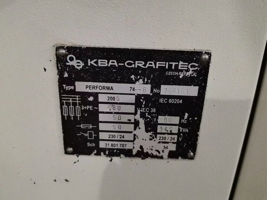 Sheet Fed / Offset KBA  74-5+L