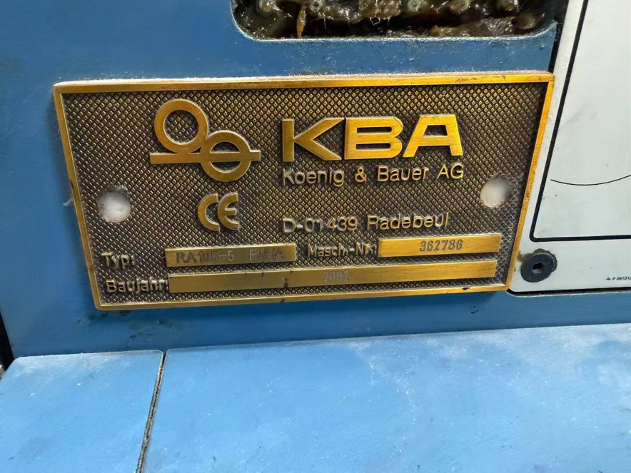 Sheet Fed / Offset KBA Rapida 105-5