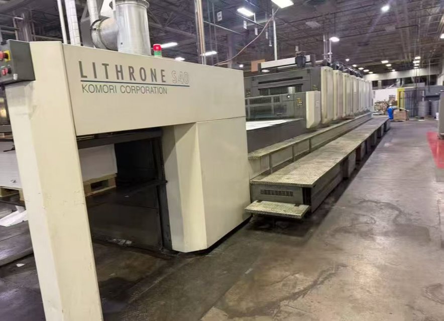 Sheet Fed / Offset Komori L840+L