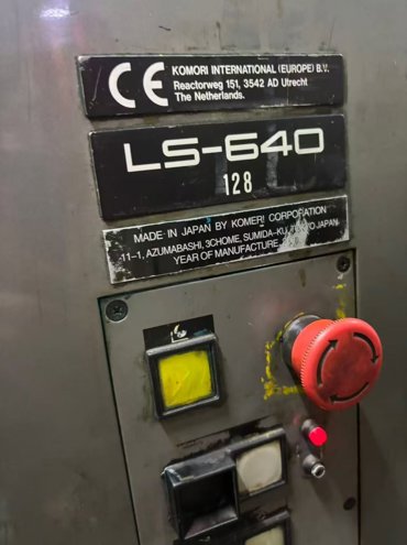 Sheet Fed / Offset Komori LS 640