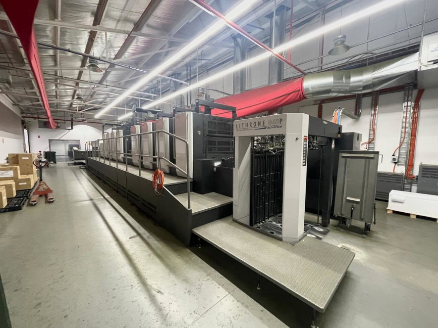 Sheet Fed / Offset Komori LS 840-P+CX Advanced LED-UV