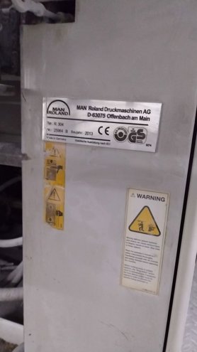 Sheet Fed / Offset Manroland R 304