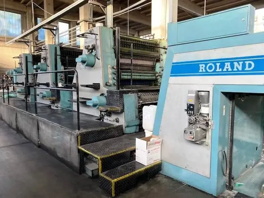Sheet Fed / Offset Manroland R 805-6 LE