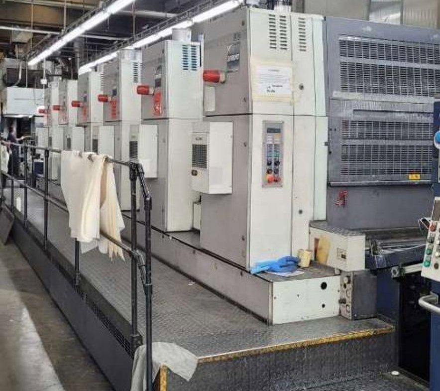 Sheet Fed / Offset Manroland R906-LTG - Tinplate
