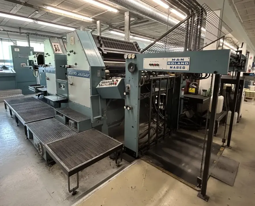 Sheet Fed / Offset Manroland Rekord RZK-3b - E