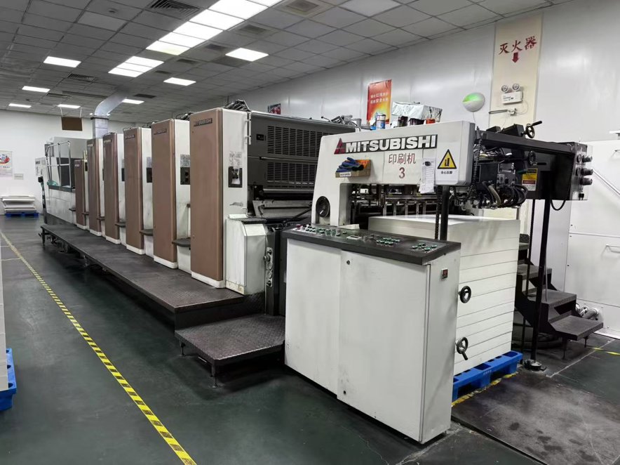 Sheet Fed / Offset Mitsubishi D3000-5+L