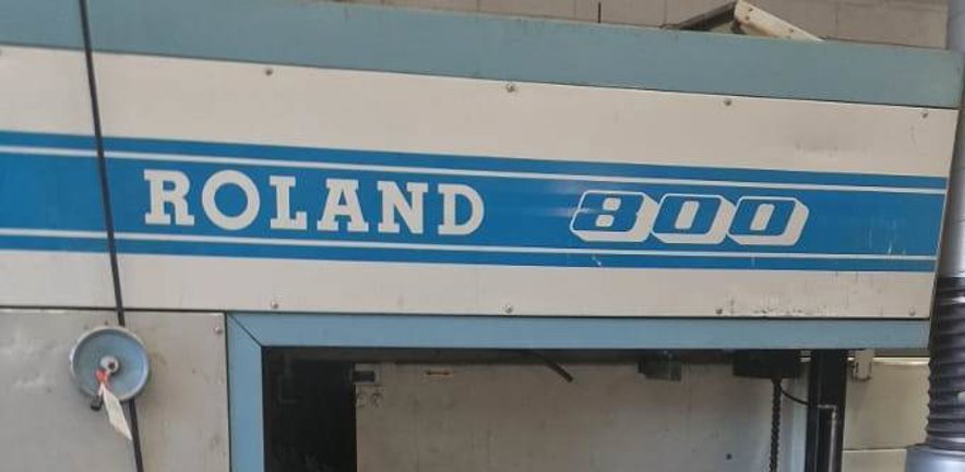 Sheet Fed / Offset Roland  R802-6 + UV Dryer