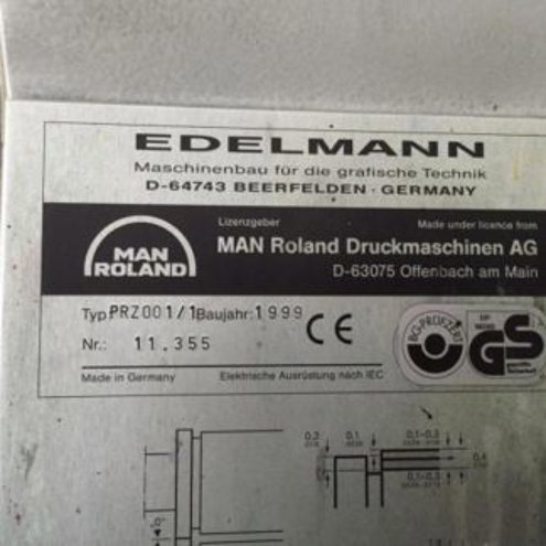 Sheet Fed / Offset Roland Practica PRZ 00