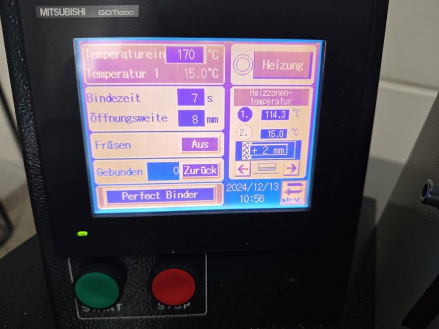 Small perfect binder Rigo LAMIBIND 340 HM