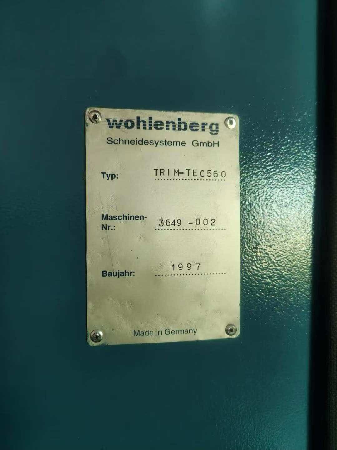 Three Knife Trimmer Wohlenberg TRIM-TEC560