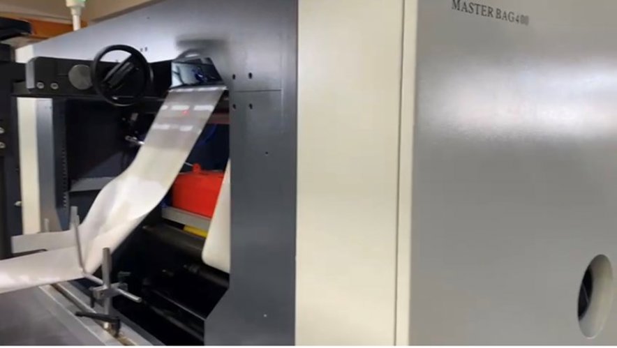 Bag making Gutenberg Flat And Satchel Paper Bags FS 1200