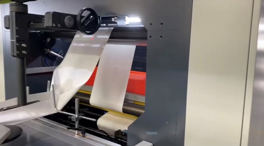 Bag making Gutenberg Flat And Satchel Paper Bags FS 1200