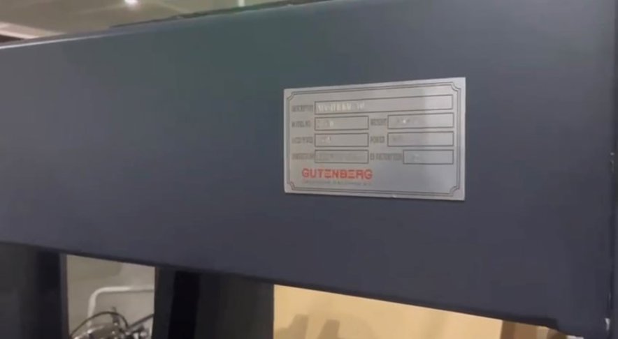 Bag making Gutenberg Master Bag DLS 200