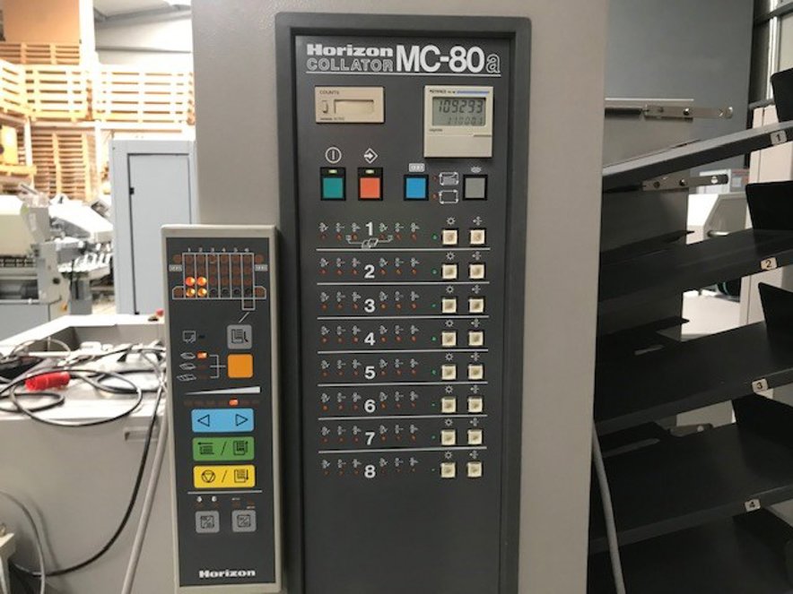 Booklet machines Horizon MC-80a + MC-80c