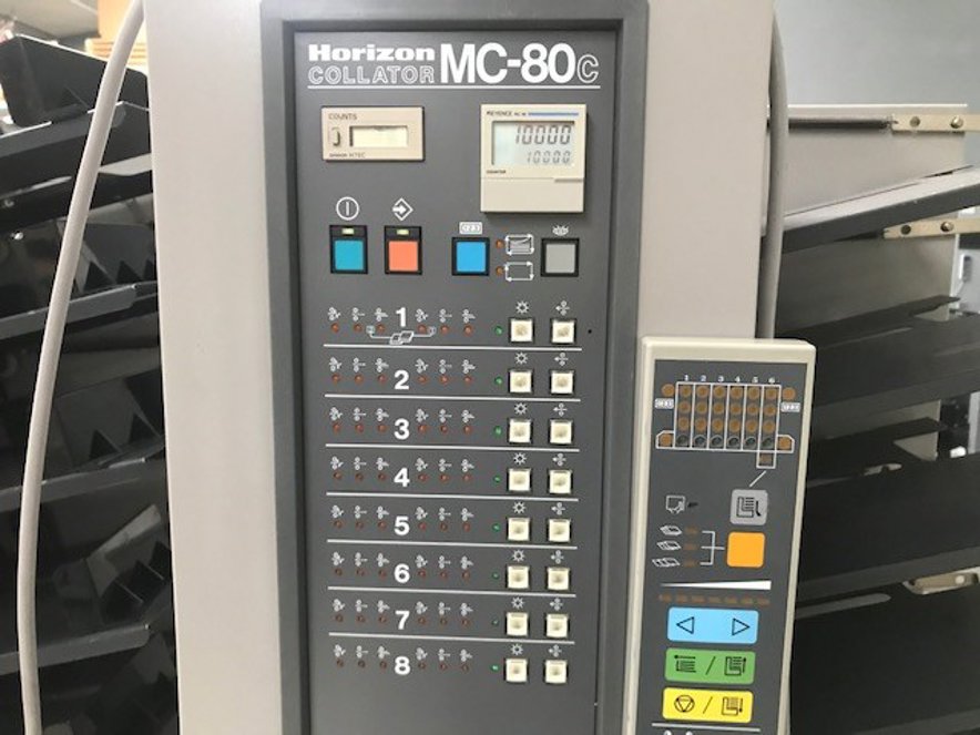 Booklet machines Horizon MC-80a + MC-80c