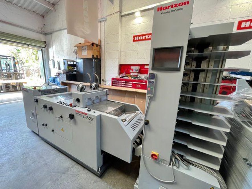 Booklet machines Horizon VAC-100a SPF-20 FC-20
