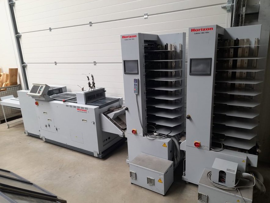 Booklet machines Horizon VAC-100a VAC-100c SPF-200A FC-200A