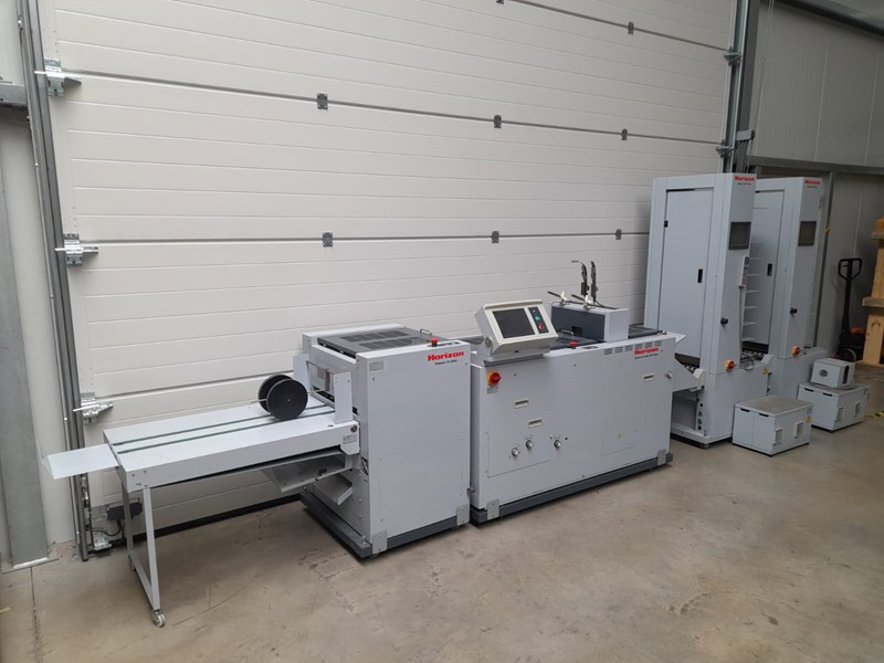 Booklet machines Horizon VAC-100a VAC-100c SPF-200A FC-200A