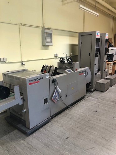 Booklet machines Horizon VAC-100a VAC-100c SPF-20A FC-20A