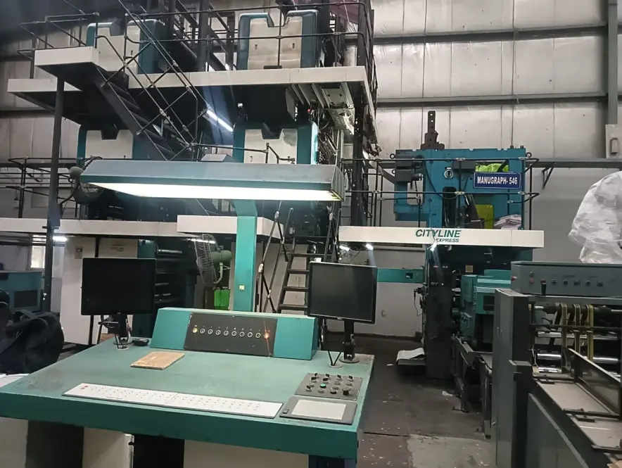 Commercial / Heatset Manugraph Cityline 546