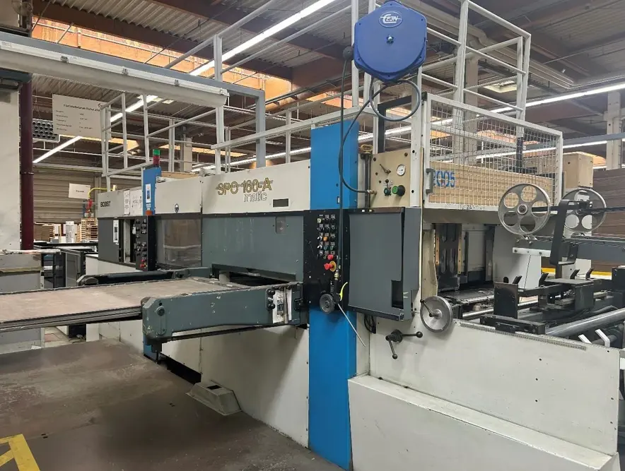 Corrugated Cardboard Production Line Bobst 160 A-Matic