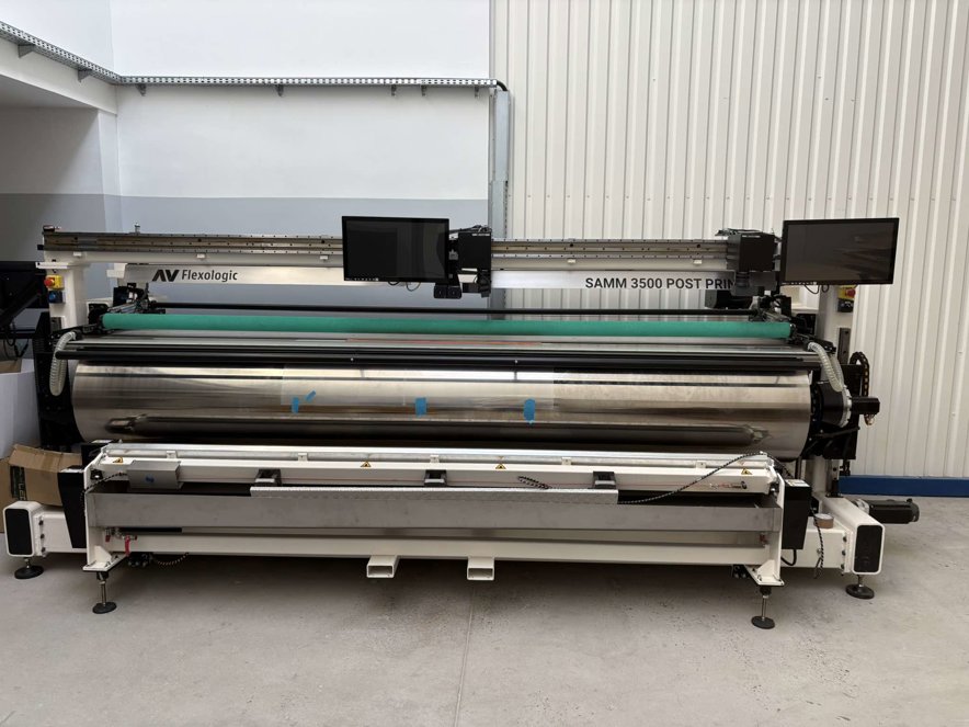 Die cutting AV Flexologic Samm Postprint 3500